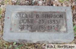 Sallie B. Simpson