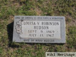 Louisa Vina "sissie" Robinson Hudson