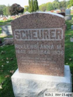 Rev Lewis Scheurer