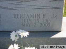 Benjamin Harrison "ben" Sherwood, Jr