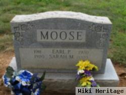 Earl P Moose