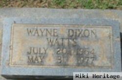 Wayne Dixon Watts