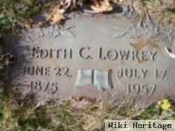 Edith C Lowrey