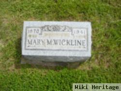 Mary Martha "mattie" Byer Wickline