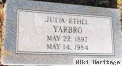 Julia Ethel Yarbro