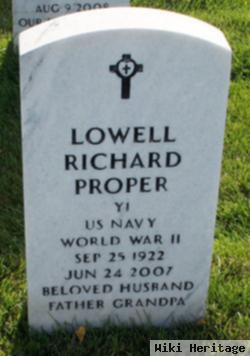 Lowell Richard Proper