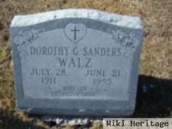 Dorothy G Sanders Walz