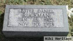 Lester Daniel Ruckman