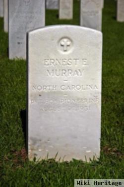 Pvt Ernest Eugene Murray