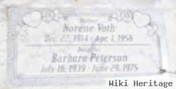 Barbara Jean Voth Peterson