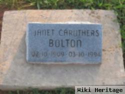 Janet Caruthers Bolton