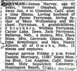 James Harvey Ferryman