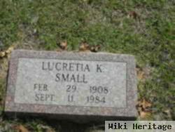 Lucretia K. Small