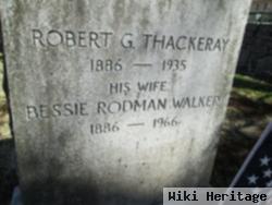 Bessie Rodman Walker Thackeray