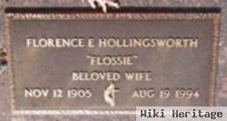 Florence E "flossie" Hollingsworth
