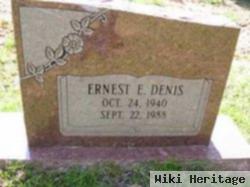 Ernest E Denis, Sr