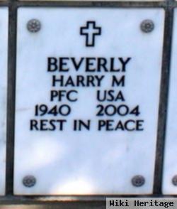 Harry M Beverly