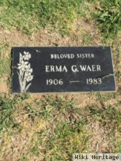 Erma Grace Krauss Waer