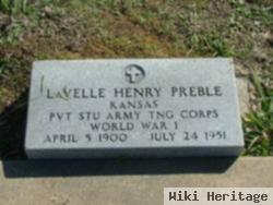 Lavelle Henry Preble