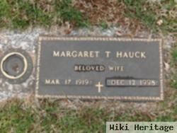 Margaret T Hauck