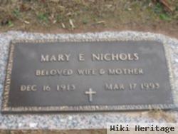 Mary E Nichols