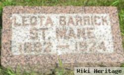 Mary Leota Barrick St. Mane