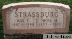 Max G Strassburg