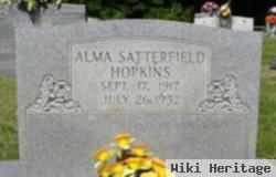 Alma Satterfield Hopkins