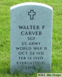 Walter F Carver