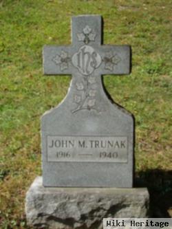 John M. Trunak