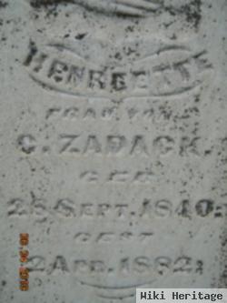 Henrietta Schuettpelz Zaddack