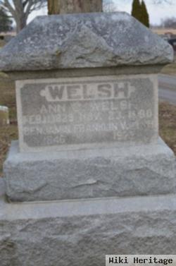 Benjamin Franklin Welsh