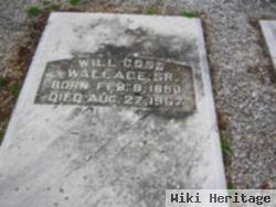 Will Cobb Wallace, Sr