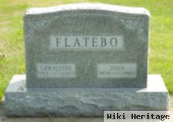 John J Flatebo