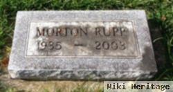 Morton Lee Rupp