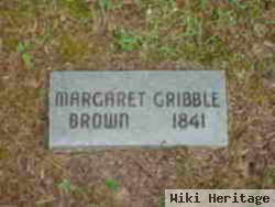 Margaret Gribble Brown