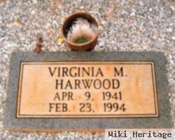 Virginia M Harwood