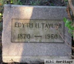 Edyth H Taylor