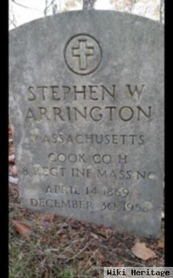 Stephen Walter Arrington, Sr
