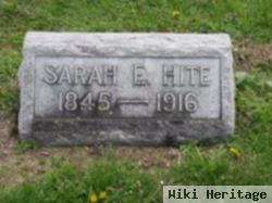 Sarah E Hite