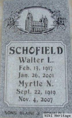 Walter L. Schofield