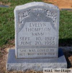 Alice Evelyn Thompson Vann