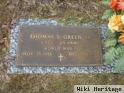 Thomas E. Green, Sr