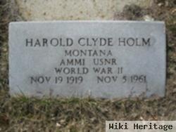 Harold Clyde Holm