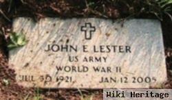 John Ellis Lester