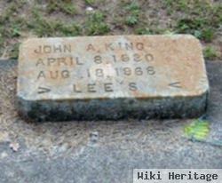 John A King