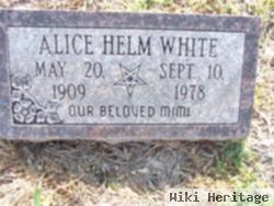 Alice Elizabeth Helm White