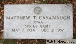 Matthew T Cavanaugh