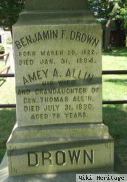 Amey Ann Allin Drown