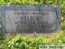 Vance Waymon Welborn